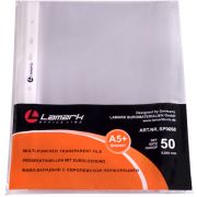 Файл-вкладыш Lamark с перфорацией А5+, 0,045 мм, «яичная скорлупа», 50 шт/упак