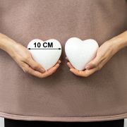 Пенопластовые заготовки для творчества «Сердечки», 2 шт., 100 мм, ОСТРОВ СОКРОВИЩ, 661362