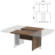 Модуль стола для переговоров «Приоритет», 1400х900х750 мм, лагос (КОМПЛЕКТ)
