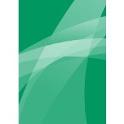 Блокнот на гребне А7 40л Зеленый Графика
