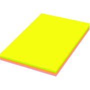 Бумага офисная цветная 200л 80г А4 Master Color MIX Neon (neongb/neongn/neoor/neopi ), в пачке по 50л каждого цвета