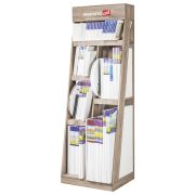 Стойка под холсты напольная BRAUBERG ART, дерево, 180х60х50 см, 505917