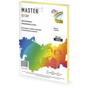 Бумага офисная цветная 50л 80г А4 Master Color желтый интенсив НОВИНКА!