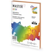 Бумага офисная цветная 50л 80г А4 Master Color оранжевый интенсив НОВИНКА!