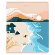 Тетрадь предметная «ELEGANCE» 48 л., SoftTouch, фольга, ХИМИЯ, клетка, BRAUBERG, 404555