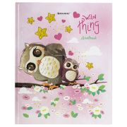 Дневник 1-11 класс 48 л., твердый, BRAUBERG, глянцевая ламинация, с подсказом, «Совушка», 106601