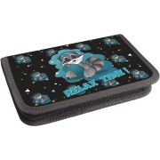 Пенал Lamark Relax Time, 1 отделение, дополнительный вкладыш, на 25 предметов, 130х200х30 мм, на молнии, покрытие Soft touch