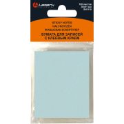 Бумага для заметок с клеевым краем 38x51 мм, 100 л., голубая пастель