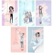 Блокнот на скобе Lamark серия «Best Vacation», А6, 30 л., 102х162  мм, клетка