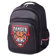 Рюкзак ЮНЛАНДИЯ MILD, 2 отделения, 3 кармана, эрго-спинка, «Predator», 36х28х18 см, 271388