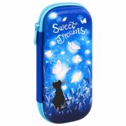 Пенал BRAUBERG, 1 отделение, 1 откидная планка, EVA, 22х10х5 см, «Sweet dreams», 270704