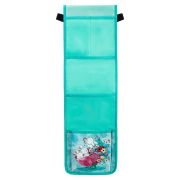 Кармашки-органайзер в шкафчик для детского сада ЮНЛАНДИЯ, 5 карманов, 21х68 см, «Bunnies», 271429