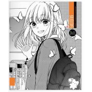 Тетрадь предметная 24 л клетка Lamark, серия «Manga» - Биология, выборочный уф-лак