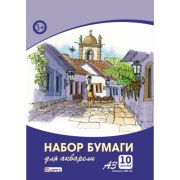 Папка для акварели А3 10л 200г/м2