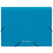 Папка на резинке А5, 200х250 мм, пластик 0,40 мм, цвет голубой