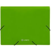 Папка на резинке А5, 200х250 мм, пластик 0,40 мм, цвет лайм