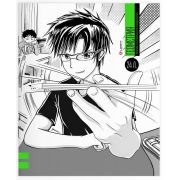 Тетрадь предметная 24 л клетка Lamark, серия «Manga» - Геометрия, выборочный уф-лак