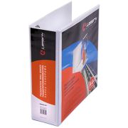 *Папка-Панорама 4кольца, корешок 86мм белая