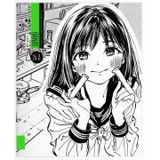 Тетрадь предметная 24 л клетка Lamark, серия «Manga» - Химия, выборочный уф-лак