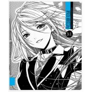 Тетрадь предметная 24 л линия Lamark, серия «Manga» - Русский язык, выборочный уф-лак