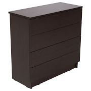 Комод BRABIX «Scandi CM-001», 750х330х730 мм, 4 ящика, ЛДСП, венге, 641902, ЦБ013659 -3