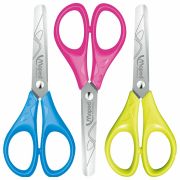 Ножницы MAPED «Essentials», 130 мм, закругленные лезвия, ассорти, 464210