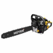 Бензопила HUTER BS-52, 2800 Вт, 3800 об/мин, длина шины 50 см, объем двигателя 52 см3, 3,8 л.с., 70/6/3