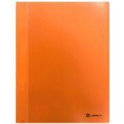Папка-скоросшиватель, А4, 0,30 мм, непрозрачный верхний лист, внутренний карман, оранжевая