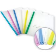 Папка-скрепкошина А4, на 30 л., 0,16 мм, ассорти - для сшивания неперфорированных листов