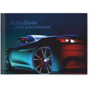 Альбом для рисования на скобе Lamark «Мощь и сила», А5, 12 л., 205х145 мм