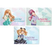 Альбом для рисования на скобе Lamark серия «Голос», А5, 12 л., 205х145 мм