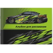 Альбом для рисования на скобе Lamark «Трек», А5, 12 л., 205х145 мм