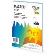 Бумага офисная цветная 50л 80г А4 Master Color голубой медиум НОВИНКА!