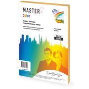 Бумага офисная цветная 50л 80г А4 Master Color оранжевый медиум НОВИНКА!