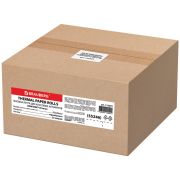 Чековая лента ТЕРМОБУМАГА 57 мм (диаметр 42 мм, длина 25 м, втулка 12 мм), КОМПЛЕКТ 50 шт., BRAUBERG, 115375