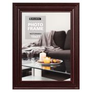 Рамка 15х21 см небьющаяся, багет 30 мм, МДФ, BRAUBERG «Herzog», цвет вишня, 391254
