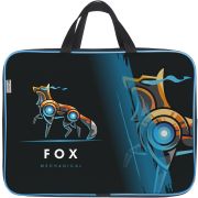 Папка-портфель Lamark «Fox» серии Mechanical, A4, 1 отделение, 36х27х7 см, на молнии, с ручками, печать по ткани с одной стороны