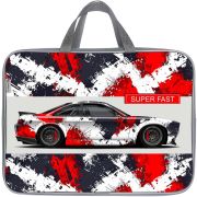 Папка-портфель Lamark «Трек», A4, 1 отделение, 36х27х7 см, на молнии, с ручками, печать по ткани с одной стороны