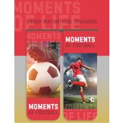 Набор закладок магнитных для книг Lamark «Football», 30х80 мм, 2 шт, инд.пакет с европодвесом