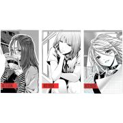 Блокнот на скобе Lamark серия «Manga», А6, 30 л., 102х162  мм, клетка