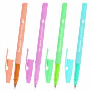 Ручка шариковая РОССИЯ «PATRIOT PASTEL», СИНЯЯ, корпус ассорти, 0,7 мм, линия письма 0,35 мм, BRAUBERG, 143967