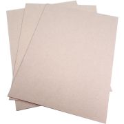 Набор переплетного картона А4, толщина 1,25 мм, 5 листов/уп. для творчества, декора, рукоделия, пакет