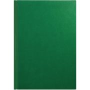 Ежедневник недатированный Lamark Velvet A5 зеленый, 256 стр., искусственная кожа,  белый блок, лдяссе