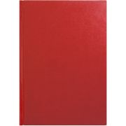 Ежедневник недатированный Lamark Velvet A5 красный, 256 стр., искусственная кожа, белый блок, ляссе