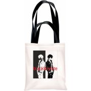 Сумка-шоппер «Black & White», 340х390 мм, 1 отд., ручки длинные+короткие, полноцветная печать на лицевой стороне