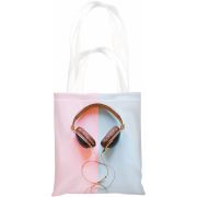 Сумка-шоппер «Музыка», 340х390 мм, 1 отд., ручки длинные+короткие, полноцветная печать на лицевой стороне