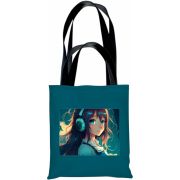 Сумка-шоппер «Тишина», 340х390 мм, 1 отд., ручки длинные+короткие, полноцветная печать на лицевой стороне