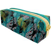 Пенал-косметичка на 2 отд. Lamark «Jungle mix» на молниях, 210х70х70 мм