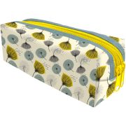 Пенал-косметичка на 2 отд. Lamark «Одуванчики» на молниях, 21х7х7 см