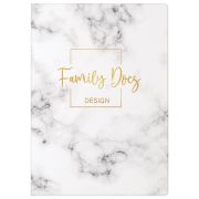 Папка-органайзер семейная для 4-х комплектов документов «Marble 1», А4, цветной принт, STAFF, 238339